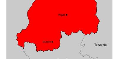Harta Rwanda malarie
